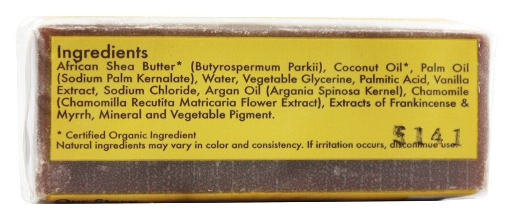 Comprar Óleo de karité cru, camomila e eczema de bebê Sabonete em barra com Frankincense & Myrrh - 5 oz. Shea Moisture - Imagem 2