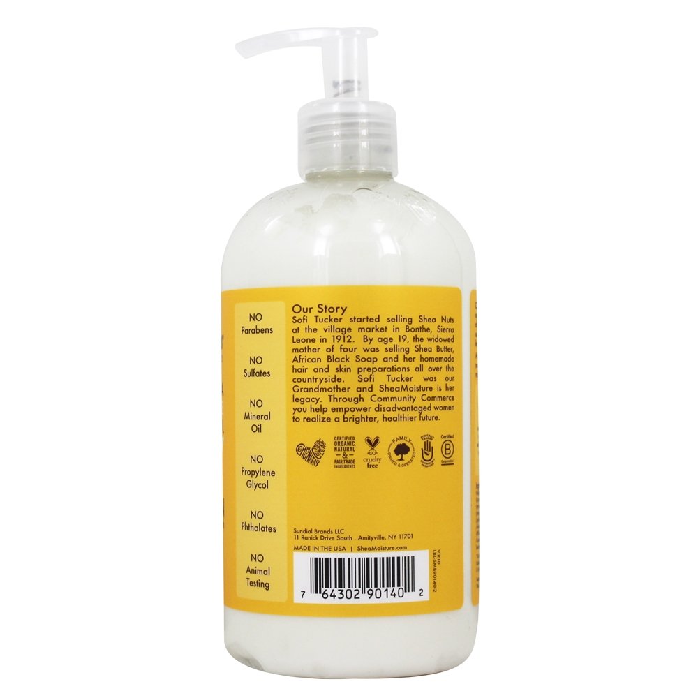 Comprar Leite para Cura para Bebé e Karité Cru, Camomila e Óleo de Argan Com Frankincense & Myrrh - 13 fl. oz. Shea Moisture - Imagem 2