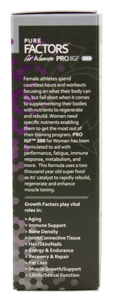 Comprar Pure Fatores Para Mulheres Pró IGF 300 com Veado Veludo Galhada Extrair - 1 fl. oz. Pure Solutions - Imagem 3