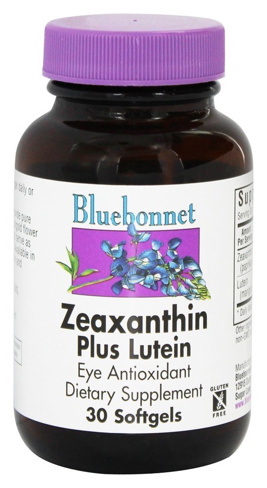 Comprar Zeaxantina Mais Luteína - 30 Softgels Bluebonnet Nutrition