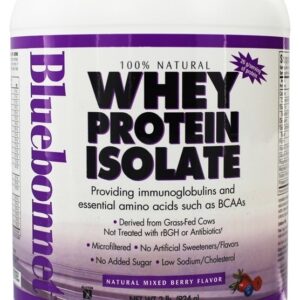 Comprar Soro de leite coalhado Proteína Isolar Natural Misto Baga Sabor - 2 lbs. Bluebonnet Nutrition