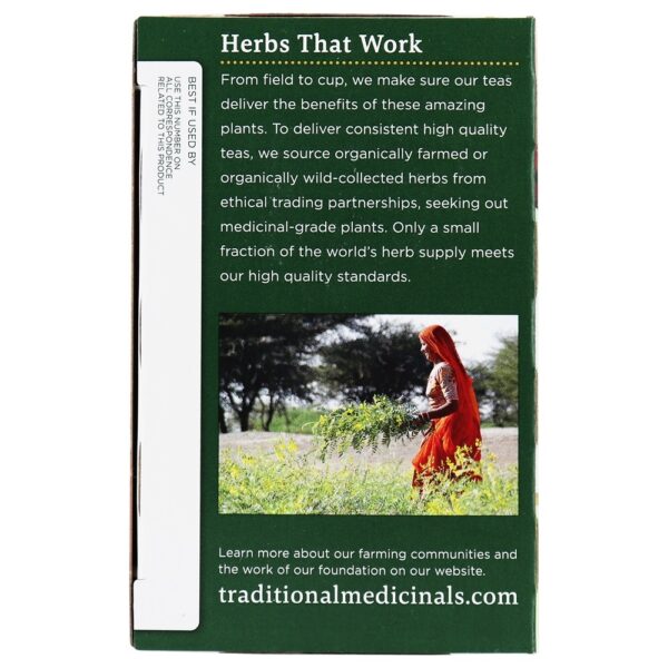 Comprar Hibisco de chá de ervas orgânico - 16 Saquinhos de Chá Traditional Medicinals - Imagem 4