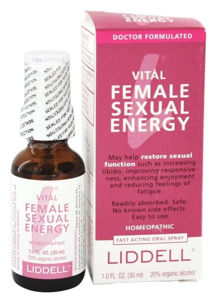 Comprar Pulverizador homeopático oral vital da energia sexual fêmea - 1 fl. oz. Liddell Laboratories