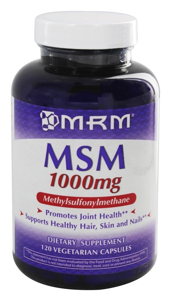 Comprar MSM Joint Health - Cápsulas vegetarianas 120 MRM