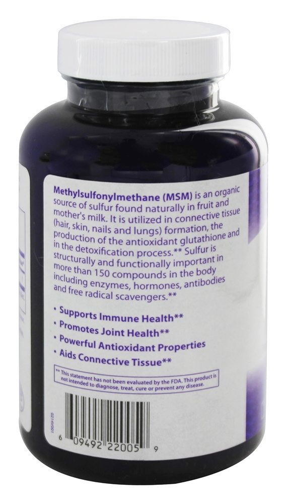 Comprar MSM Joint Health - Cápsulas vegetarianas 120 MRM - Imagem 3
