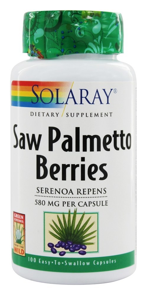 Comprar Frutos de Saw Palmetto 580 mg. - Cápsulas 100 Solaray