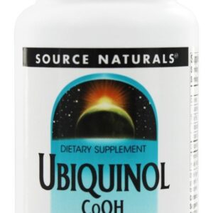 Comprar Ubiquinol CoQH forma ativa de CoQ10 para cérebro do coração e imunidade 50 mg. - 60 Softgels Source Naturals