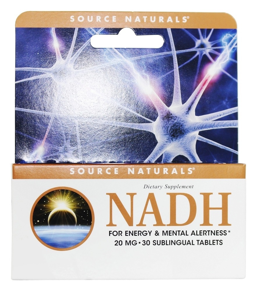 Comprar NADH 20 mg. - 30 Tablets Source Naturals