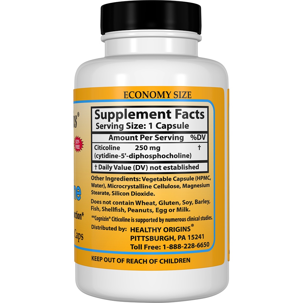Comprar Cognizin Citicolina 250 mg. - Cápsulas 150 Healthy Origins - Imagem 2