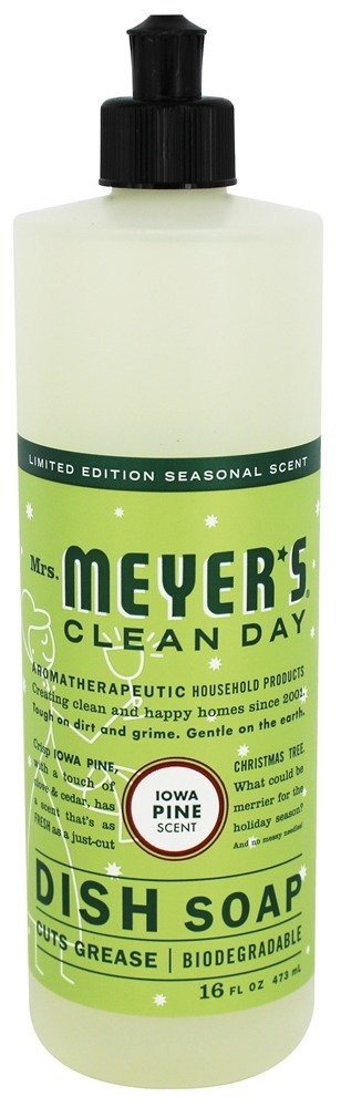 Comprar Dia limpo, prato líquido, sabão, iowa, pinho - 16 fl. oz. Mrs. Meyer's