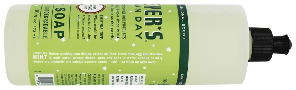 Comprar Dia limpo, prato líquido, sabão, iowa, pinho - 16 fl. oz. Mrs. Meyer's - Imagem 3