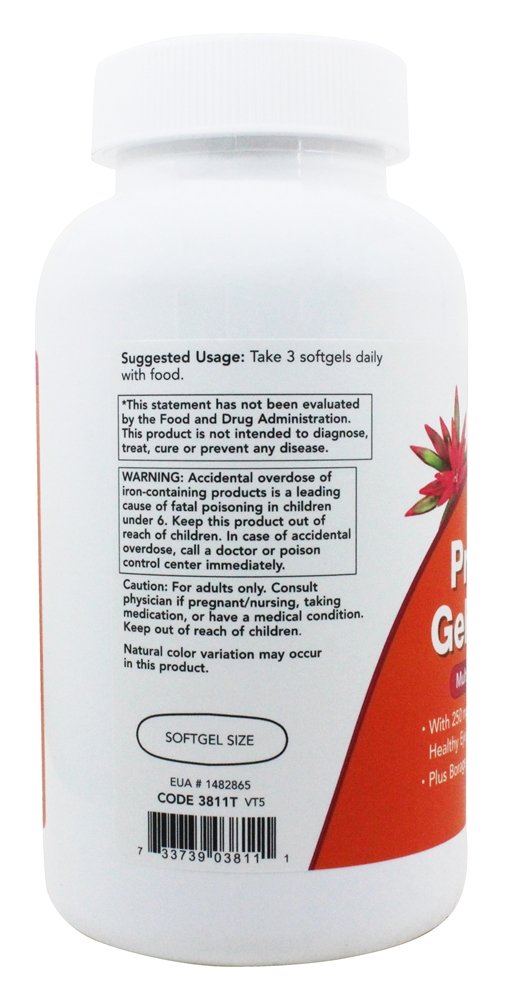 Comprar Géis Pré-natais + DHA Múltiplas Vitaminas e Minerais - 180 Softgels NOW Foods - Imagem 4