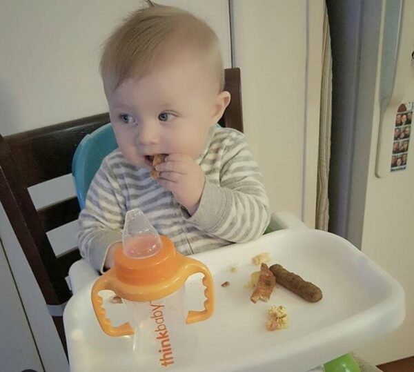 Comprar Sippy Copo Etapa C 9 Mês para 2 Anos Laranja - 9 oz. Thinkba - Imagem 5