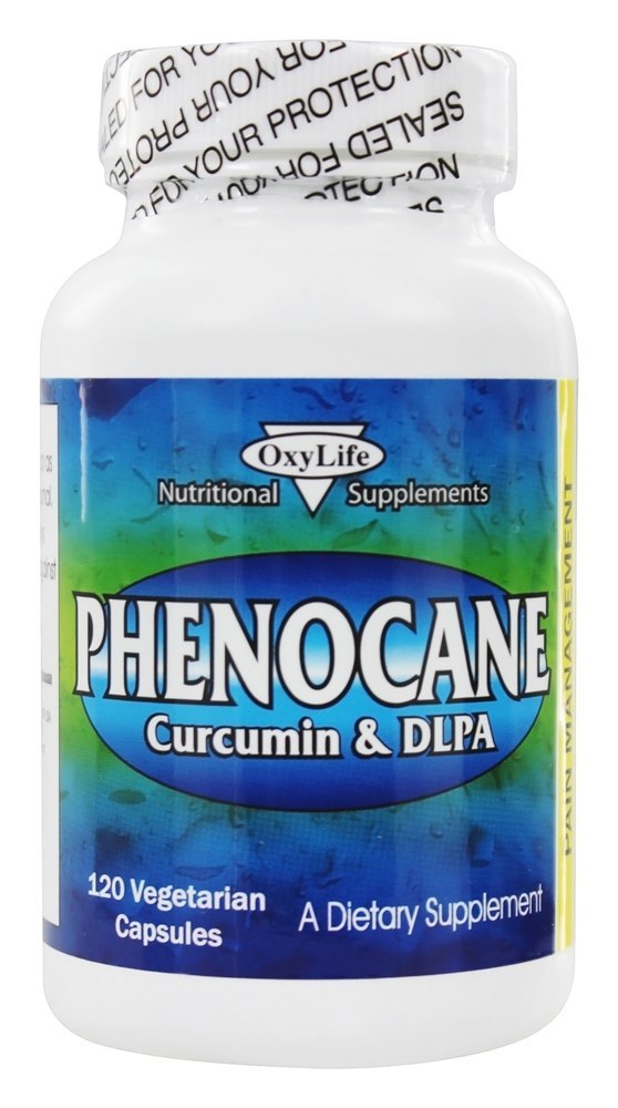 Comprar Fenecane Curcumin & DLPA - Cápsulas vegetarianas 120 OxyLife Products