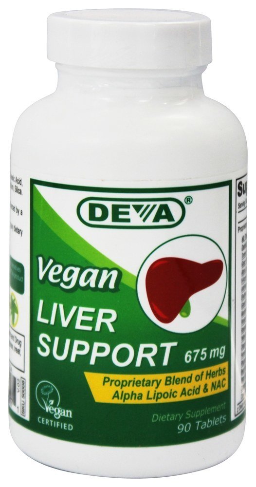 Comprar Apoio ao fígado Vegan 675 mg. - 90 Tablets Deva Nutrition