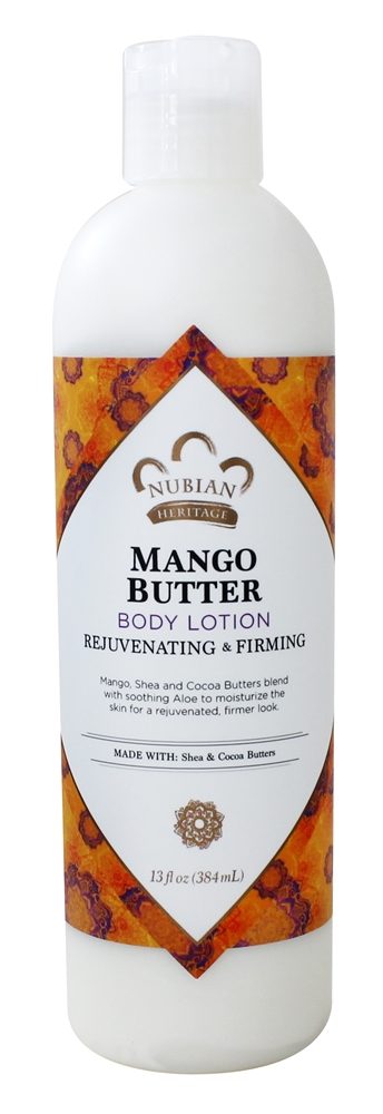 Comprar Rejuvenescimento e Reafirmante Loção Corporal Manteiga de Manga - 13 fl. oz. Nubian Heritage