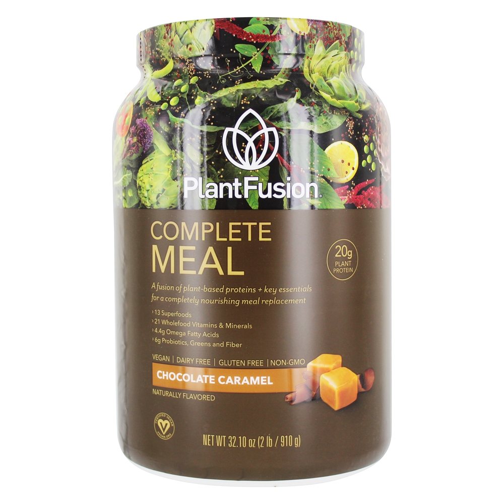 Comprar Farinha de Chocolate com Proteína Completa para Plantas de Refeição - 2 lb. PlantFusion