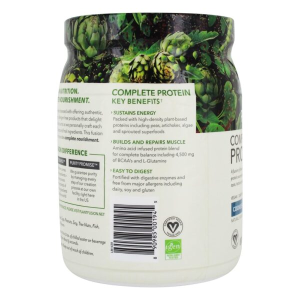 Comprar Cookies e Cremes de Proteína Vegetal Completos - 1 lb. PlantFusion - Imagem 4