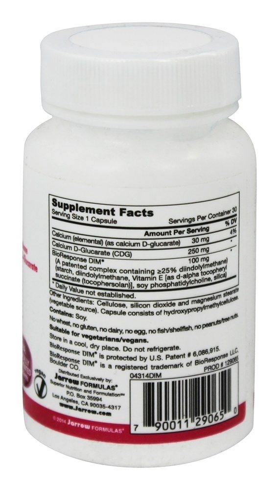Comprar DIM + CDG - Cápsulas 30 Jarrow Formulas - Imagem 2