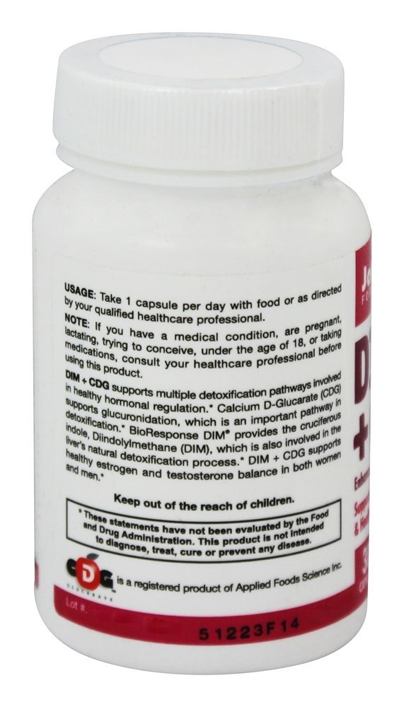Comprar DIM + CDG - Cápsulas 30 Jarrow Formulas - Imagem 3