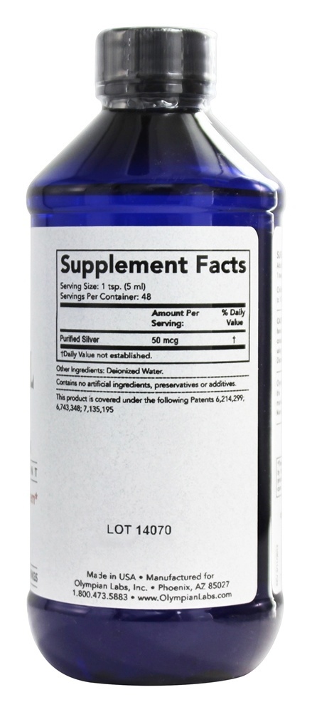 Comprar Prata Coloidal 10 Ppm - 8 fl. oz. Olympian Labs - Imagem 2
