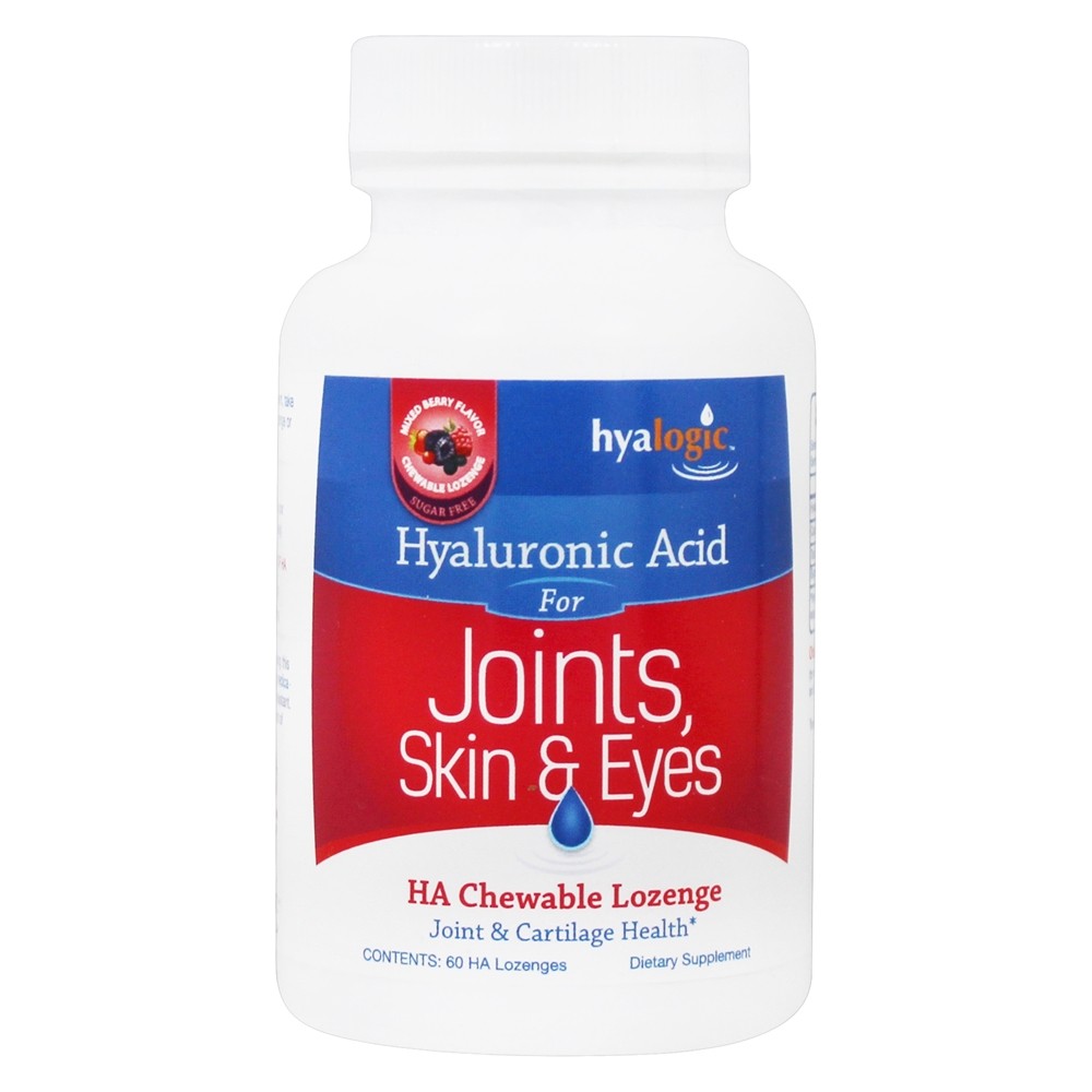 Comprar Ácido Hialurônico para Articulações, Pele e Olhos - 60 Pastilhas mastigáveis Hyalogic - Imagem 2