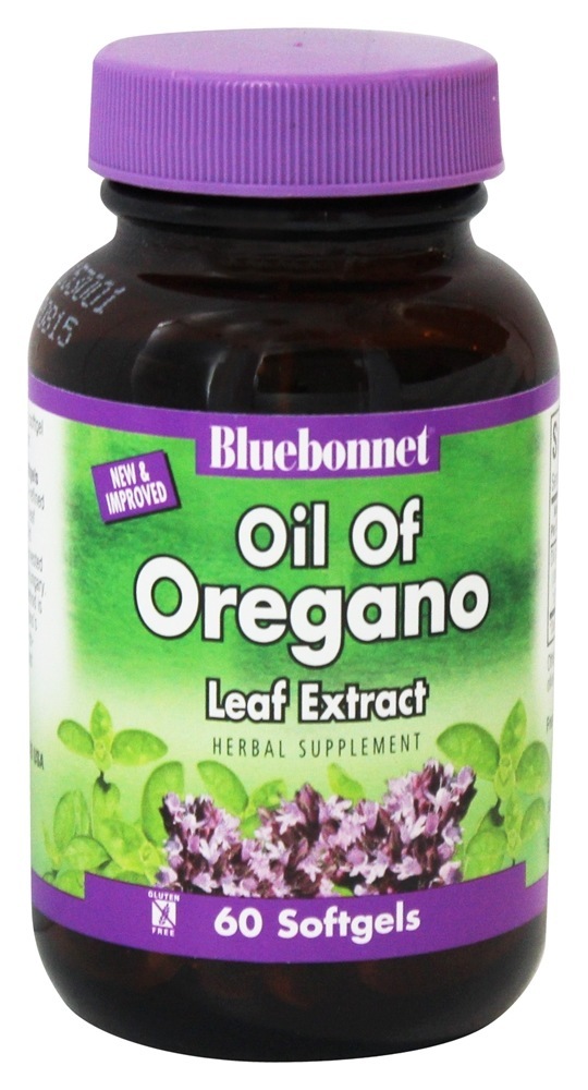 Comprar Óleo de extrato de folha de orégano 150 mg. - 60 Softgels Bluebonnet Nutrition