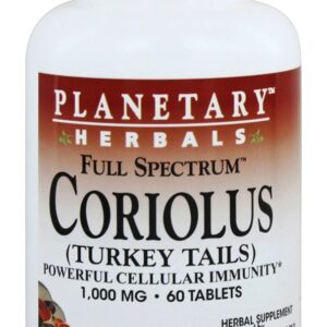 Comprar Coriolus Completo Spectrum 1000 mg. - 60 Tablet (s) Planetary Herbals