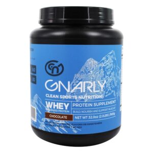 Comprar Whey Grass Fed proteína em pó de chocolate - 32 oz. Gnarly Nutrition