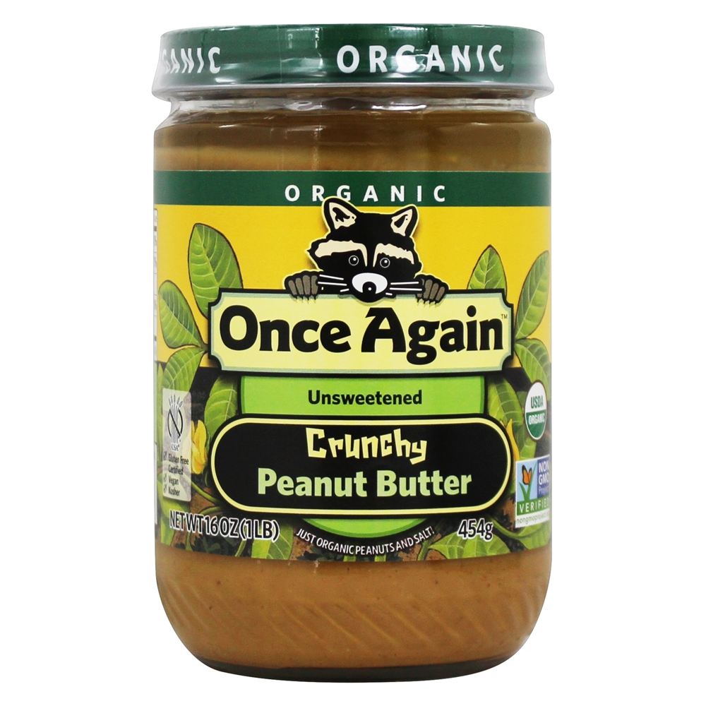 Comprar Orgânico Amendoim Manteiga Crocante - 16 oz. Once Again