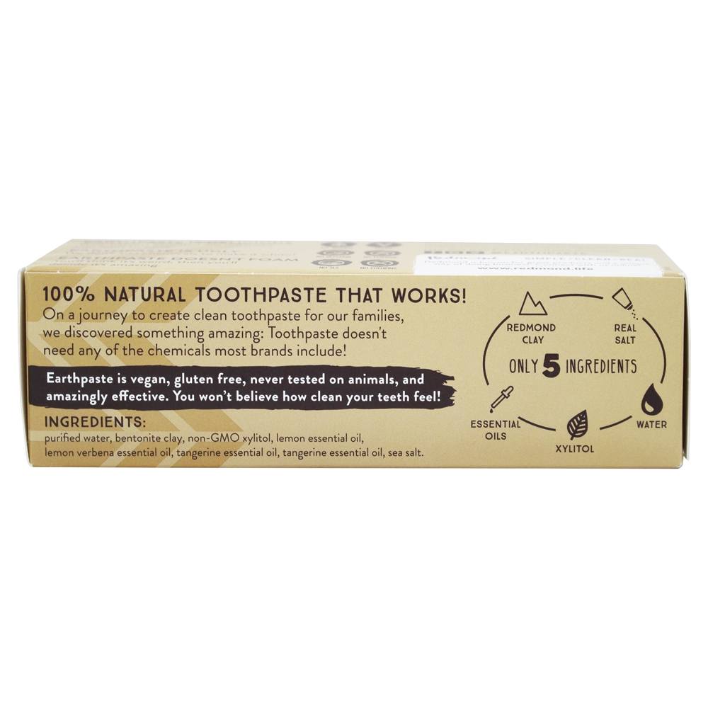 Comprar Pasta de terra incrivelmente natural creme dental limão Twist - 4 oz. Redmond Trading - Imagem 3