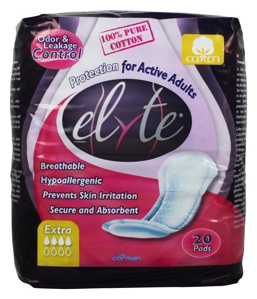 Comprar Almofadas de Incontinência Extra - 20 Almofadas Elyte