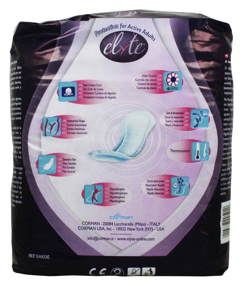Comprar Almofadas de Incontinência Extra - 20 Almofadas Elyte - Imagem 3