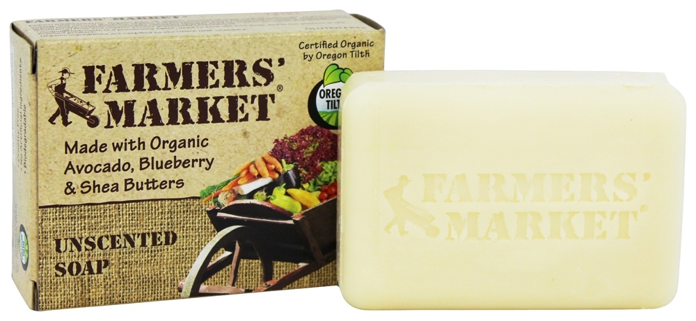 Comprar Sabonete de barra orgânica sem cheiro - 5.5 oz. Farmers' Market