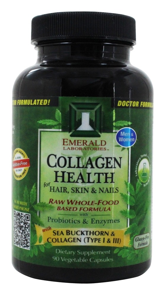 Comprar Cabelo De Colágeno, Pele E Unhas - Cápsulas vegetarianas 90 Emerald Labs