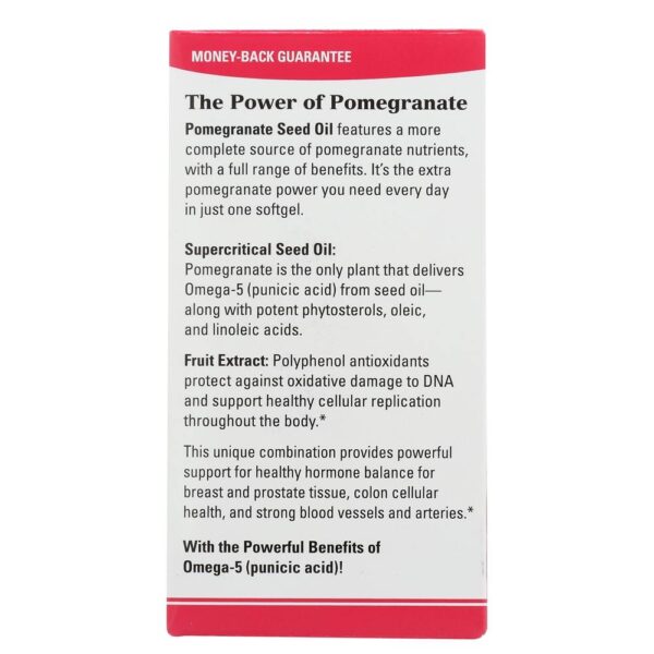 Comprar Terry Naturalmente Óleo De Semente De Romã - 60 Softgels PomXtra EuroPharma - Imagem 4