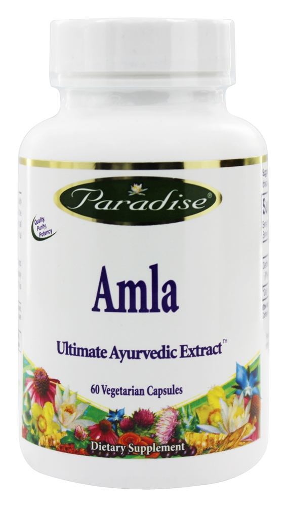 Comprar Orgânico Amla Comida Nutriente Vitamina C - Cápsulas vegetarianas 60 Paradise Herbs