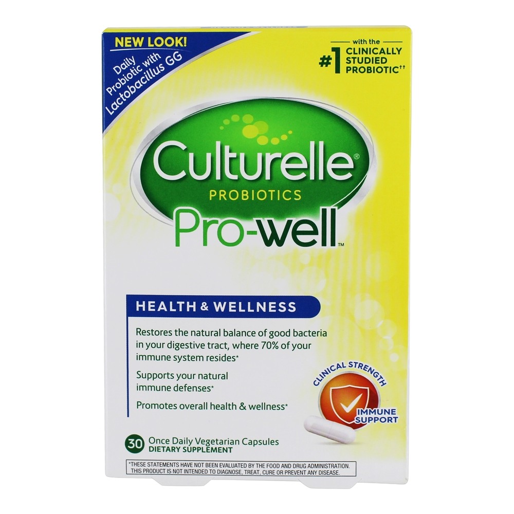 Comprar Probiótico Diário Pró-Saúde e Bem-Estar - Cápsulas 30 Culturelle