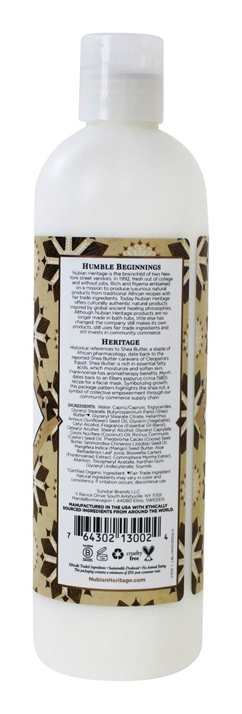 Comprar Loção Crua Manteiga De Karité - 13 fl. oz. Nubian Heritage - Imagem 2