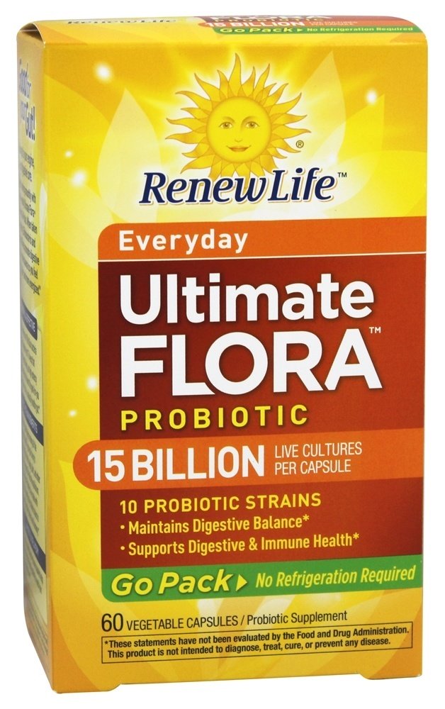 Comprar Final Flora Cotidiano Probiotic Para Adultos Ir Empacotar 15 Bilhões de UFC - Cápsulas 60 Renew Life