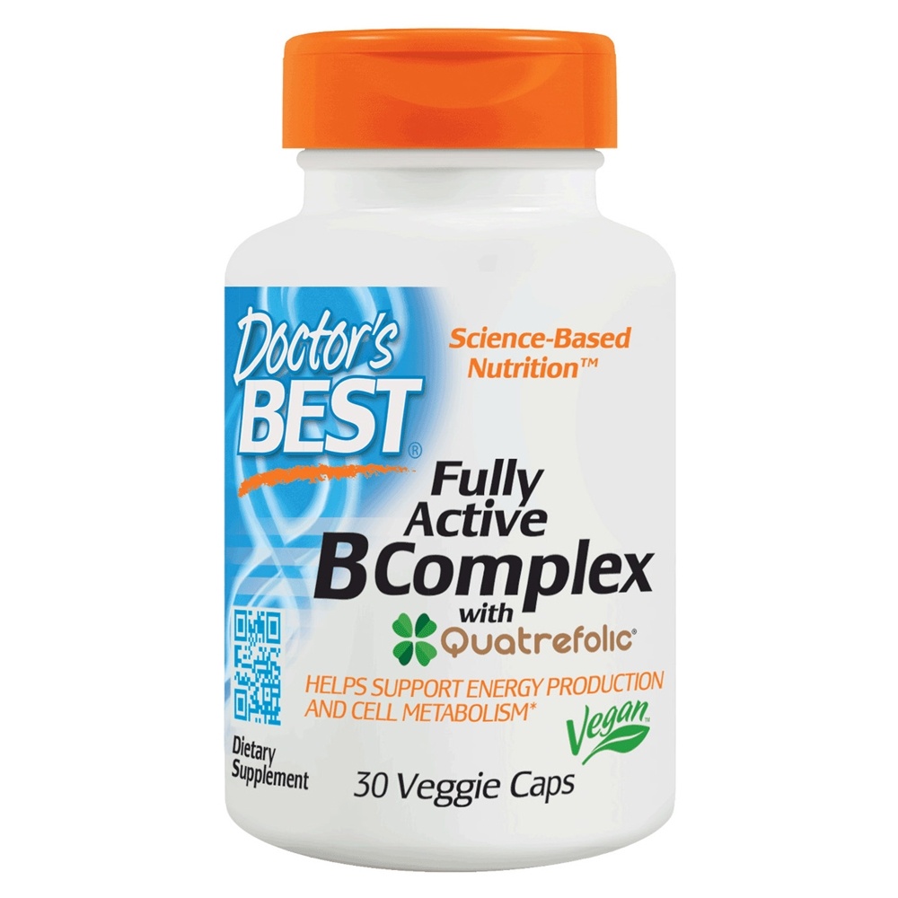 Comprar Complexo Totalmente Ativo B - Cápsulas vegetarianas 30 Doctor's Best