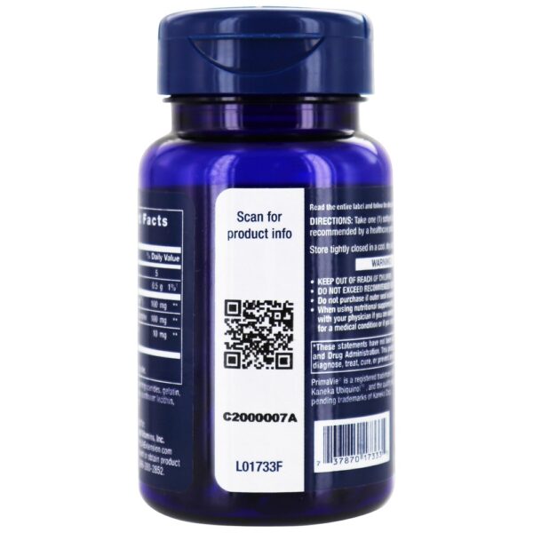 Comprar Super Ubiquinol CoQ10 com PQQ 100 mg . - 30 Softgels Life Extension - Imagem 4