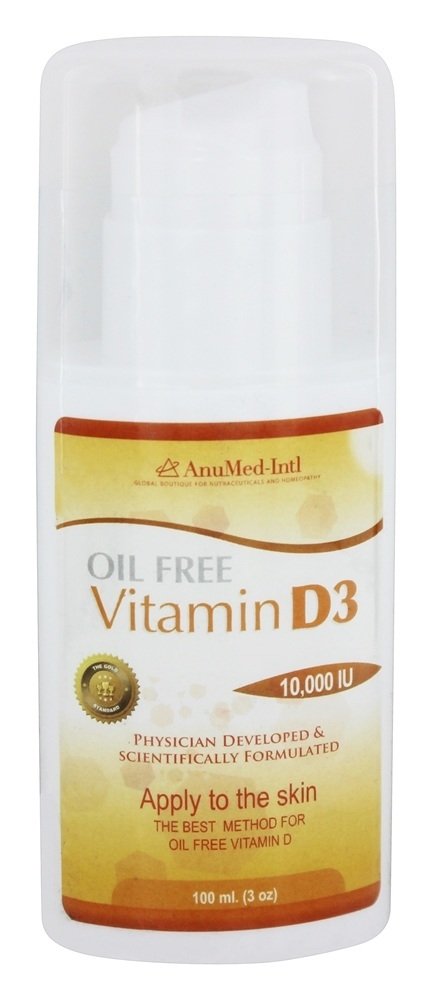 Comprar Vitamina D3 Creme Sem Óleo 10000 IU - 3 fl. oz. AnuMed