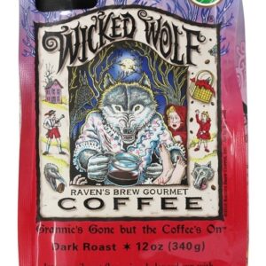 Comprar Café moído orgânico do lobo mau - 12 oz. Raven's Brew Coffee