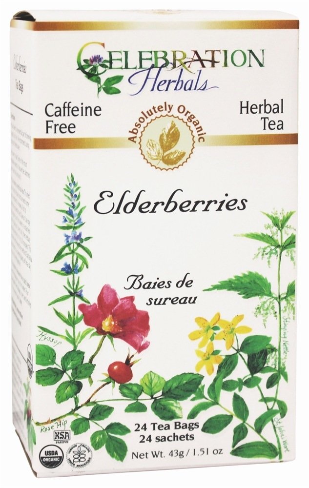 Comprar Chá de Ervas Medicinais Sem Aroma de Cafeína - 24 Saquinhos de Chá Celebration Herbals