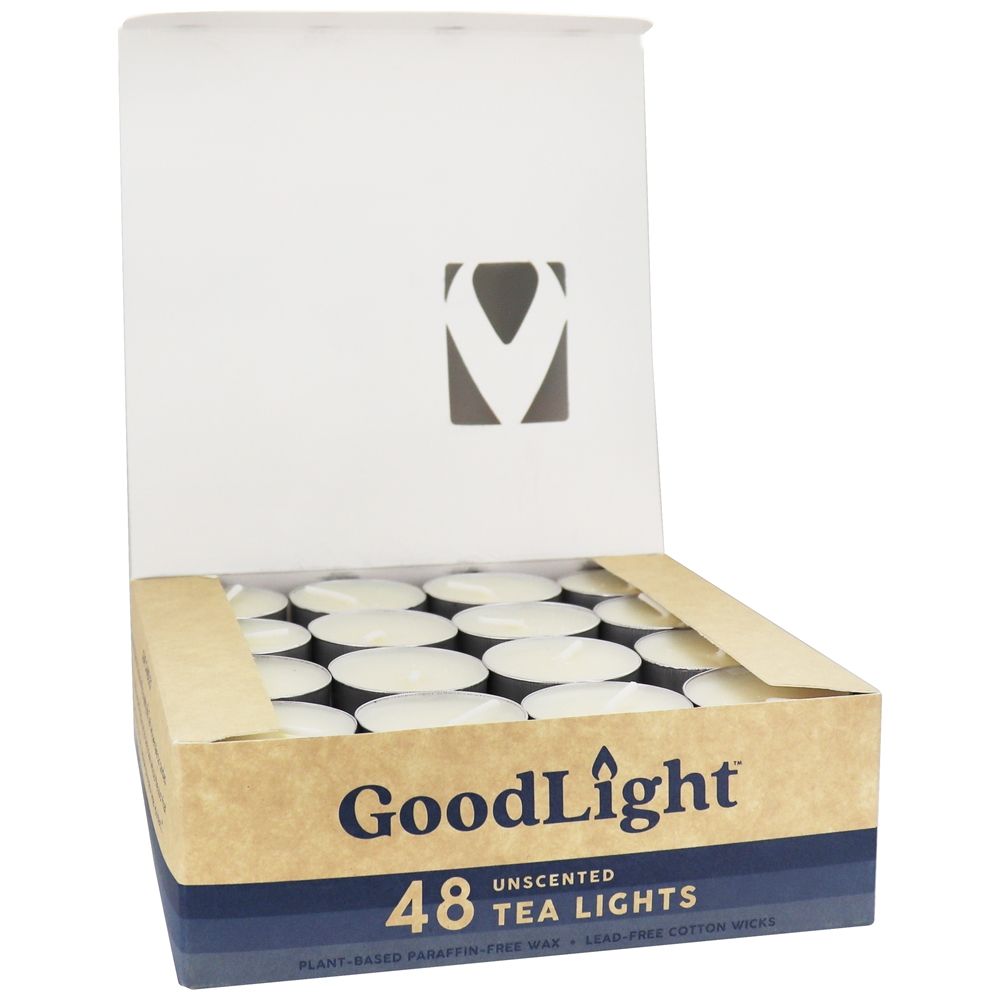 Comprar Tea Lightts Unscented - 48 Contagem GoodLight Natural Candles - Imagem 2