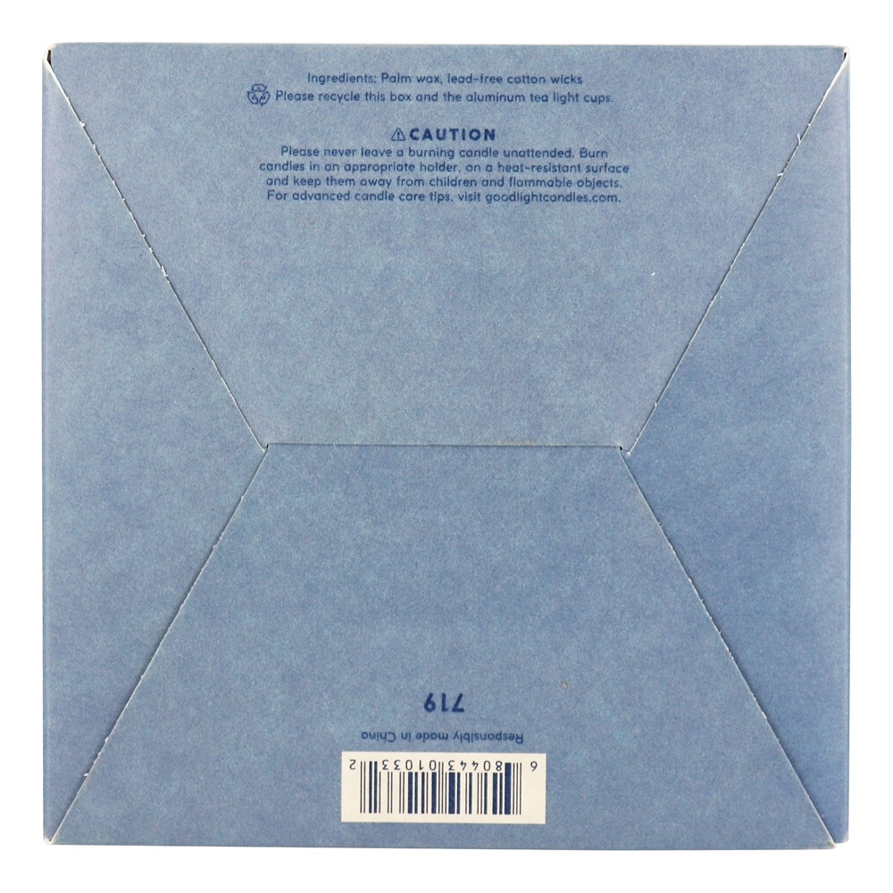 Comprar Tea Lightts Unscented - 48 Contagem GoodLight Natural Candles - Imagem 3