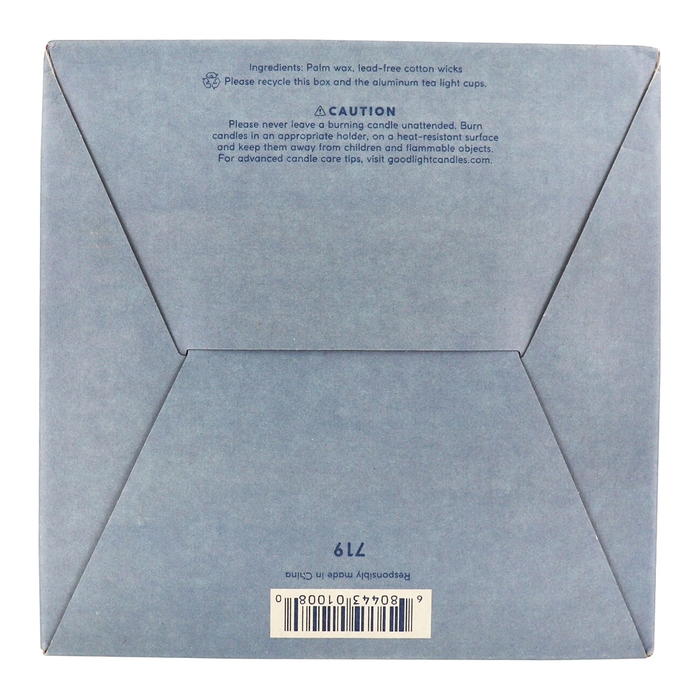 Comprar Luzes de chá sem perfume - 100 Contagem GoodLight Natural Candles - Imagem 3