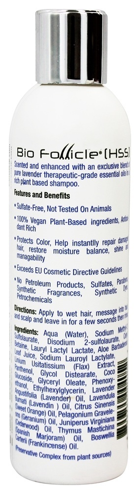 Comprar Cabelo Apoiar Sistema Vegan Xampu Sulfato-Livre Lavanda - 8 fl. oz. Bio Follicle - Imagem 2