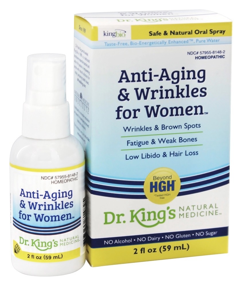 Comprar Spray antienvelhecimento e antirrugas para mulheres - 2 fl. oz. King Bio